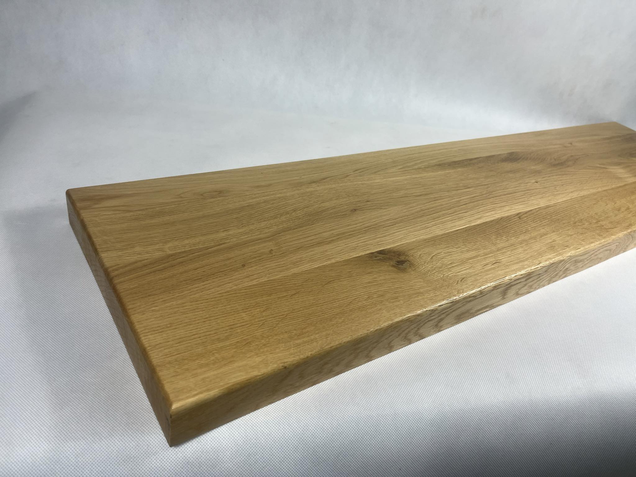 Stopień dębowy lakierowany gotowy do montażu 110x30x4cm - obrazek 2