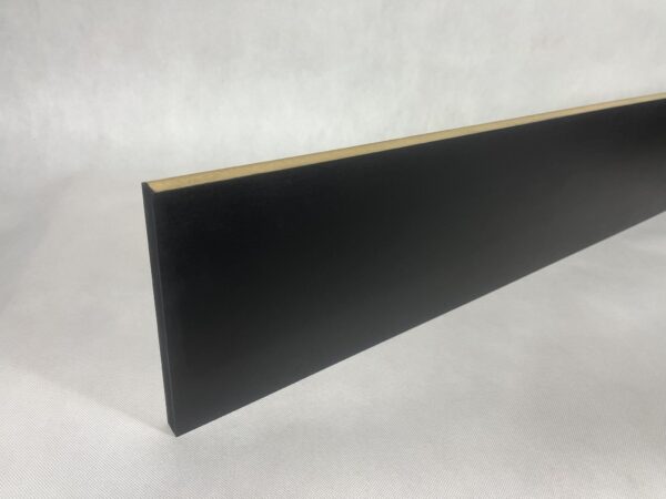 Podstopnice Czarne MDF  100x20x1,8 cm