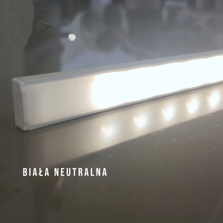 ZESTAW 16x Listwa LED SCHODOWA SLIM 1m NA SCHODY Biały Ciepły - obrazek 7